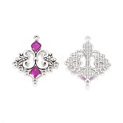 Alloy Enamel Chandelier Component Links&nbsp;ENAM-EA9734Y-5