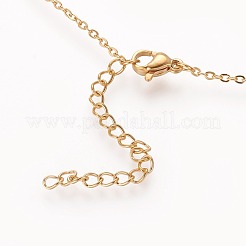 304 Stainless Steel Link Bracelets & Stud Earrings & Pendant Necklaces Sets&nbsp;SJEW-E335-04