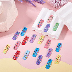 Iron Enamel Snap Hair Clips&nbsp;PHAR-TADJ0001-06B