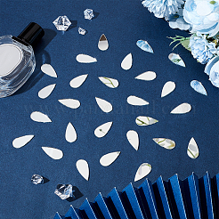 500Pcs Teardrop Glass Cabochons&nbsp;DIY-OC0011-79