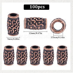 100Pcs Tibetan Style Zinc Alloy Beads&nbsp;FIND-SP0001-95A