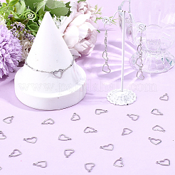 250Pcs 304 Stainless Steel Open Pendants&nbsp;STAS-BBC0009-48