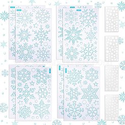 12Pcs 6 Styles Christmas PET Self Adhesive Festive Stickers&nbsp;DIY-PH0023-47