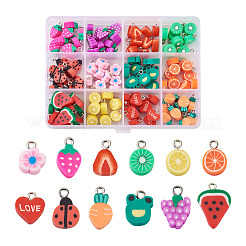 Handmade Polymer Clay Charms&nbsp;CLAY-KS0001-01