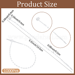 PP Plastic Clothing Tags Labels String&nbsp;DIY-CY0003-25