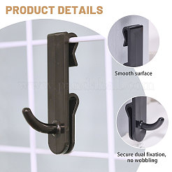 Plastic Mesh Sheet Hook&nbsp;FIND-WH0149-32C-02