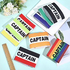 18Pcs 9 Colors Polyester Elastic Armband&nbsp;DIY-ME0003-14