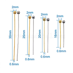 Brass Ball Head Pins&nbsp;KK-TA0007-16