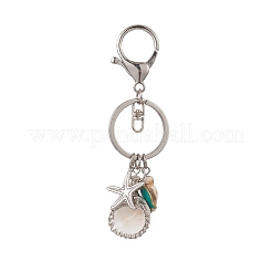 Shell Starfish Pendant Keychains&nbsp;KEYC-TA00008