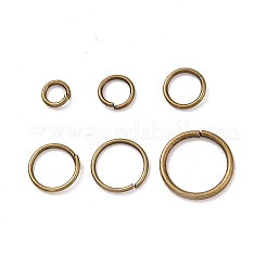 Iron Open Jump Rings&nbsp;IFIN-MSMC007-1AB-NF
