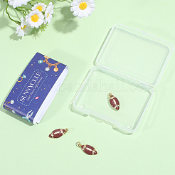 6Pcs Rack Plating Brass Micro Pave Cubic Zirconia Pendants&nbsp;KK-SC0007-84