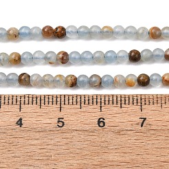 Natural Blue Calcite Beads Strands&nbsp;G-E576-09F