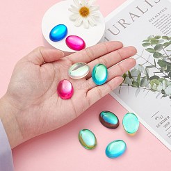Glass Cabochons&nbsp;GGLA-K004-18x25mm