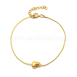 304 Stainless Steel Serpentine Chain Bracelets&nbsp;BJEW-H608-01G-L