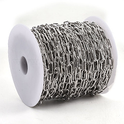Unwelded Iron Paperclip Chains&nbsp;CH-S125-09A-P