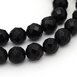 Black Onyx Beads Strands&nbsp;GSF10mmC097