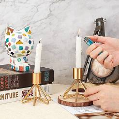 Iron Candle Holder&nbsp;AJEW-WH0171-59A