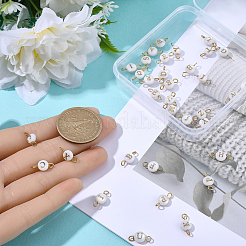 2 Bags Natural Freshwater Shell Beads Connector Charms&nbsp;FIND-SC0021-02