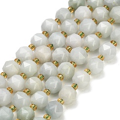 Natural Myanmar Jade Jadeite Jade Beads Strands&nbsp;GG-CBA3921-B15-8mm