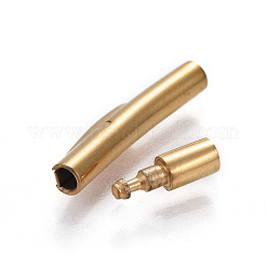 304 Stainless Steel Bayonet Clasps&nbsp;STAS-E473-01B-G