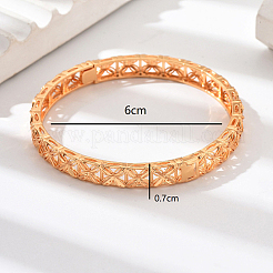 Real 18K Gold Plated Brass Bangles&nbsp;AJ8200-3