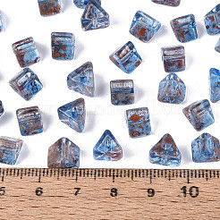 Picasso Transparent Glass Beads&nbsp;SEED-Q039-02B