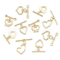10Sets 5 Styles Brass Toggle Clasps&nbsp;KK-TA0008-80