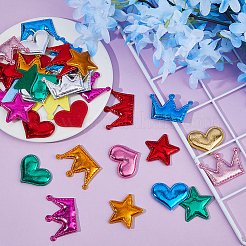 180Pcs 3 Styles Cloth & Sponge & Felt Ornament Accessories&nbsp;DIY-HS0002-58