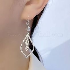 Alloy Teardrop Dangle Earrings&nbsp;FS-WG87F4F-01