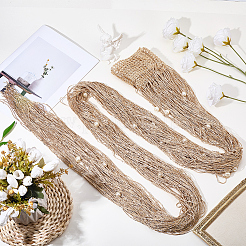 Polyester & Plastic Pearl Door String Curtain&nbsp;AJEW-WH20128-053B
