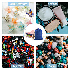 11Pcs 11 Colors Rectangle Cloth Packing Pouches&nbsp;ABAG-TA0001-87C