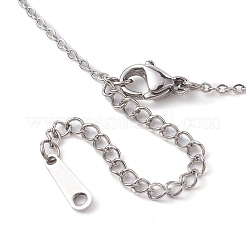 Rough Raw Amethyst Pendant Necklaces&nbsp;NJEW-JN04637-01