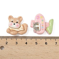 Opaque Resin Decoden Cabochons&nbsp;KY-G031-03