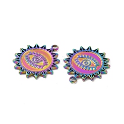 Ion Plating(IP) 304 Stainless Steel Pendant Rhinestone Settings&nbsp;STAS-B032-35MC