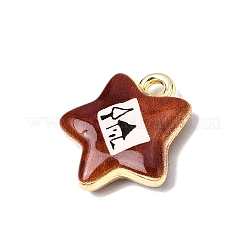 Printed Alloy Pendants&nbsp;ENAM-F160-05B-G