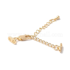 Brass Chain Extender&nbsp;KK-G503-01G