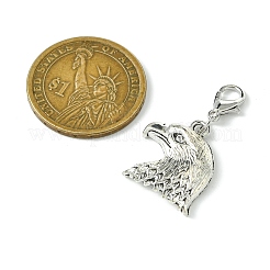 40Pcs 20 Styles Tibetan Style Alloy Pendant Decorations&nbsp;HJEW-AB00257