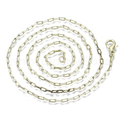 Brass Paperclip Chains&nbsp;MAK-S072-09A-14KC