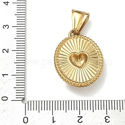 304 Stainless Steel Pendants&nbsp;STAS-D225-08G