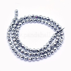 Terahertz Stone Beads Strands&nbsp;LS-G-O166-14-4mm