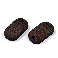 Natural Wenge Wood Pendants&nbsp;WOOD-T023-71B-01