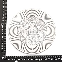 201 Stainless Steel Connector Charms/Links&nbsp;STAS-D386-05F-P