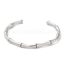 Non-Tarnish 304 Stainless Steel Cuff Bangles&nbsp;LS-BJEW-H588-01P