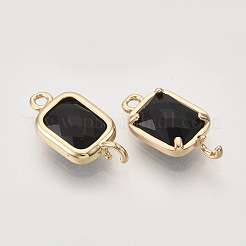 Faceted Glass Links connectors&nbsp;GLAA-T010-020