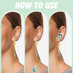 201 & 304 Stainless Steel Bowknot Hoop Earrings&nbsp;EJEW-PH01457