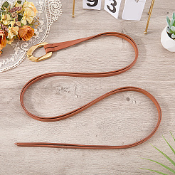 1Pc Cowhide Leather Knot Tie Belts for Women&nbsp;AJEW-CL0003-42A