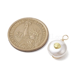 ABS Plastic Imitation Pearl Pendants&nbsp;PALLOY-JF02601-04