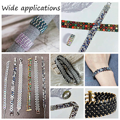 960Pcs 2 Colors Electroplate Glass Seed Beads&nbsp;SEED-NB0002-02