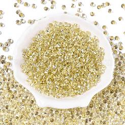 6/0 Baking Paint Transparent Fringe Glass Seed Beads&nbsp;X1-SEED-N006-06B