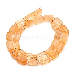 Heated Natural Citrine(Heated) Beads Strands&nbsp;G-F836-B08-01